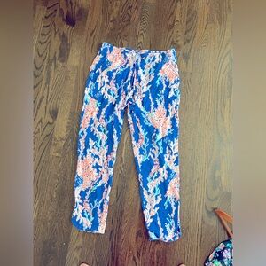Lilly Pulitzer crop pull on pants